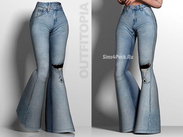 Женские джинсы "disco heaven denim pants"