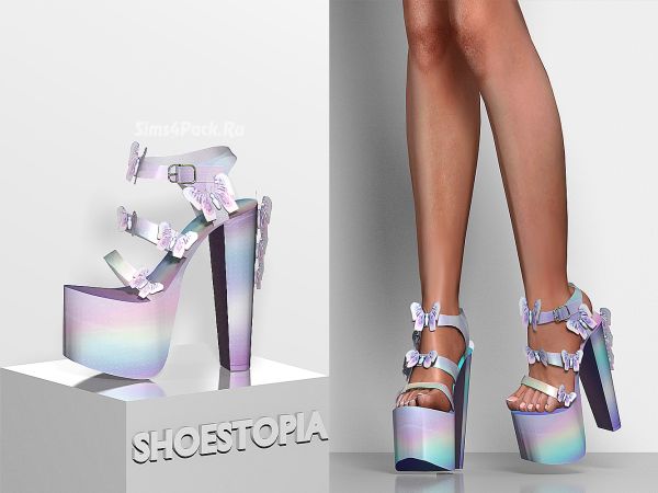 Босоножки "fly away high heels"