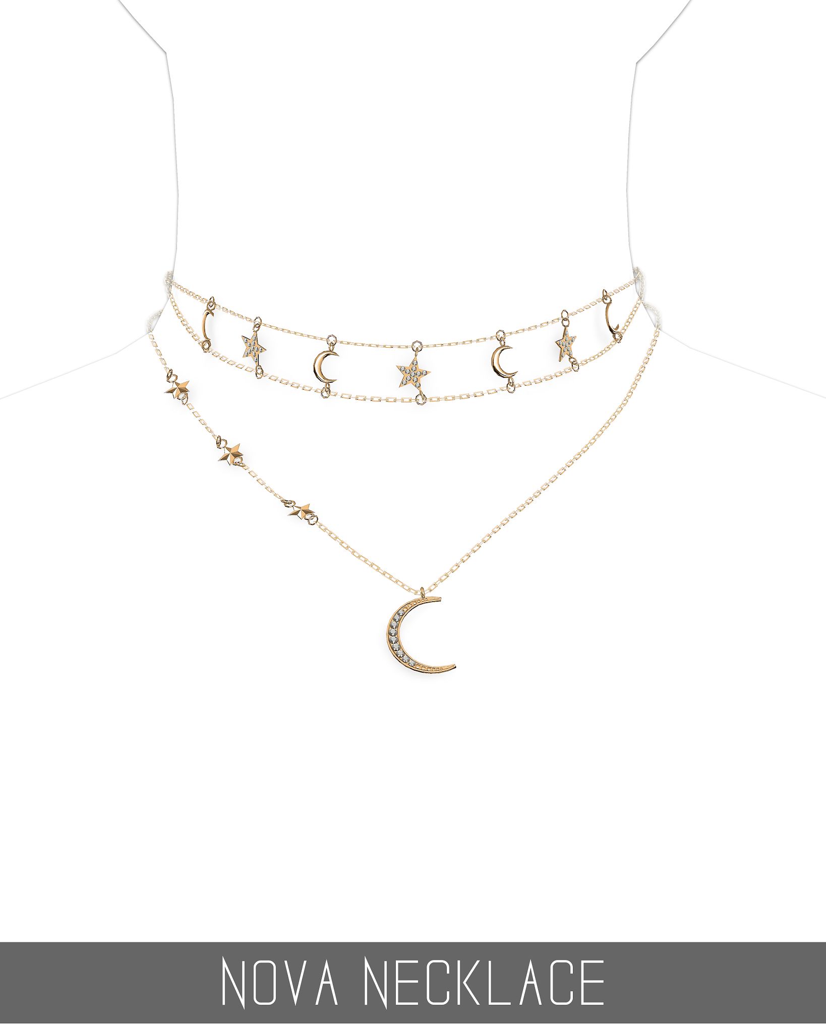 Комплект аксессуаров "NOVA NECKLACE"