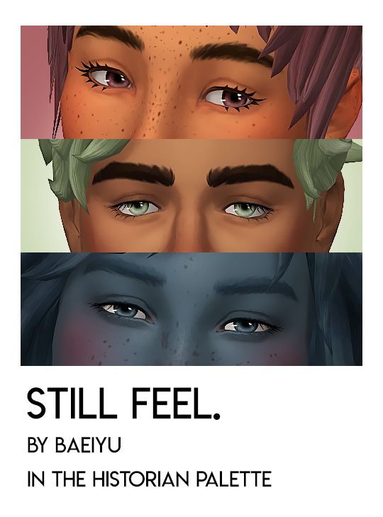 Линзы и глаза "still feel eyes"