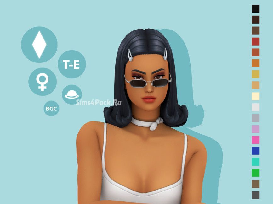 Женская прическа "Jacklyn Hairstyle"