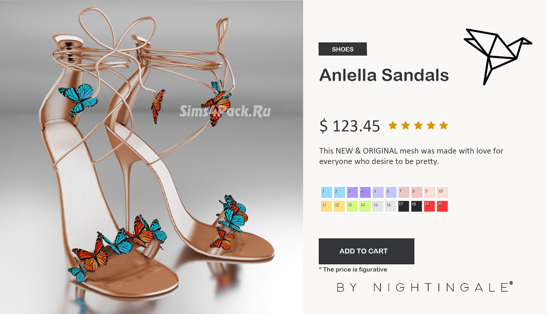 Босоножки "Anlella Sandals"