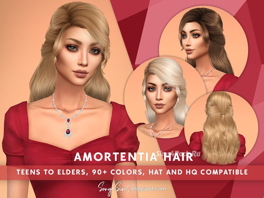 Женская прическа "Amortentia Hair"