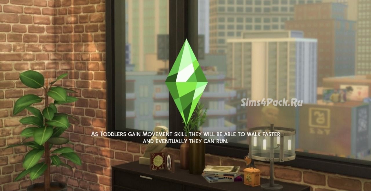 Фон для экрана загрузки "San Myshuno Window View Loading Screen"