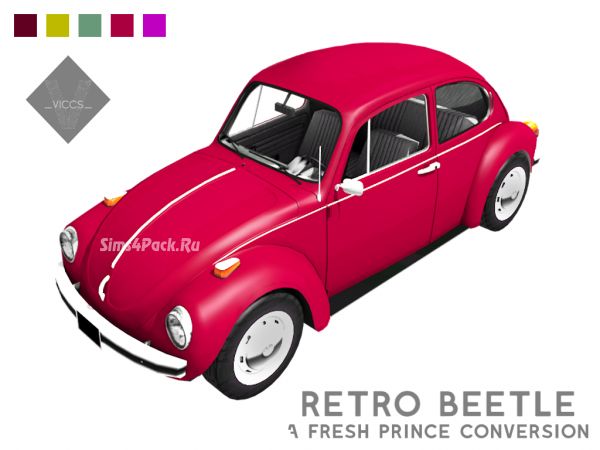 Автомобиль "retro beetle"