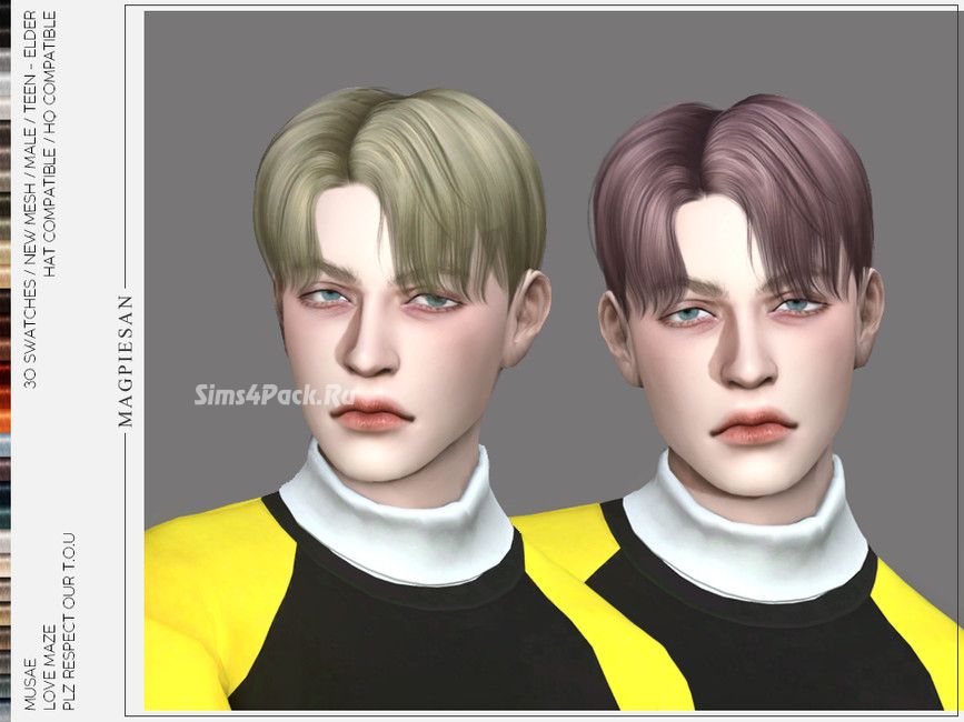 Мужская прическа "Love Maze Hair"