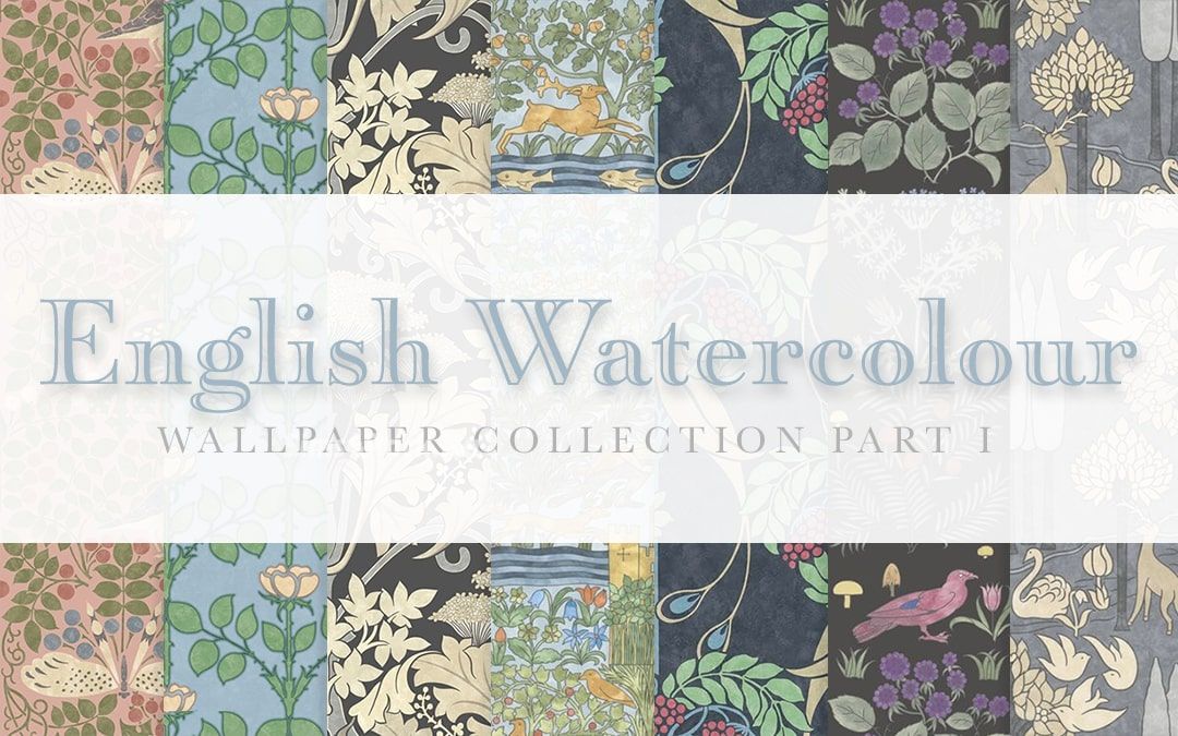 Обои "English Watercolour Wallpaper Collection Part I"