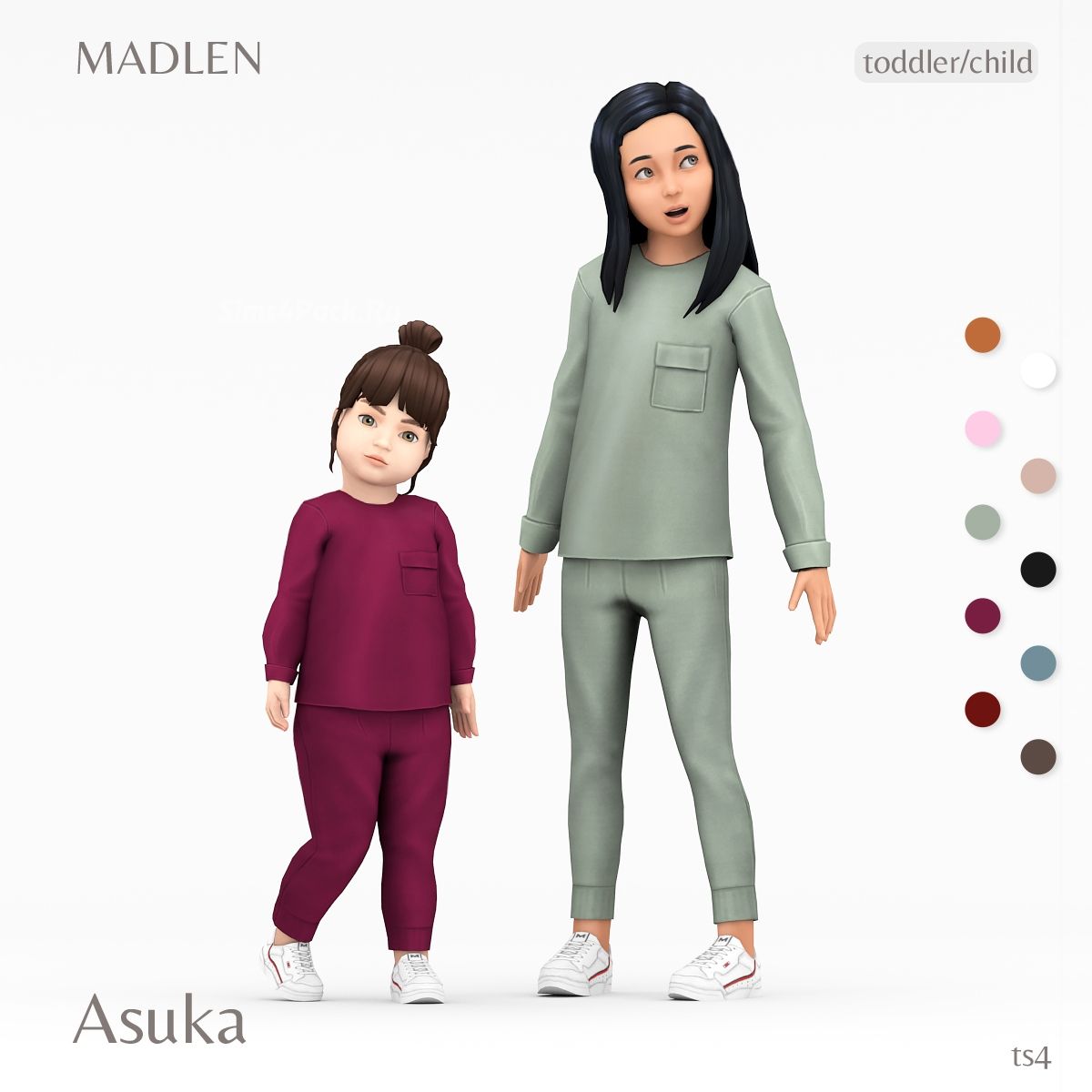Домашний комплект "Asuka Outfit"