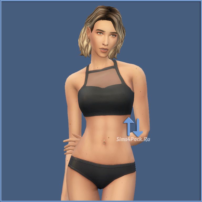 Слайдер для талии и бедер "Female Waist and Hip Height Slider"