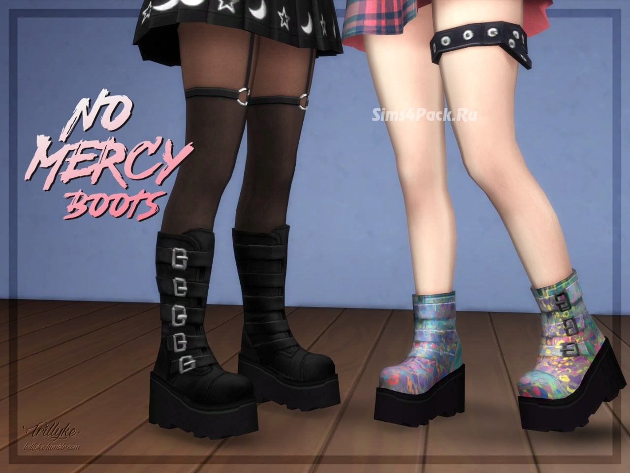 Ботинки "NO MERCY BOOTS"