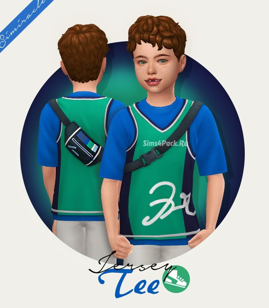 Детская футболка с сумкой "Jersey Tee"