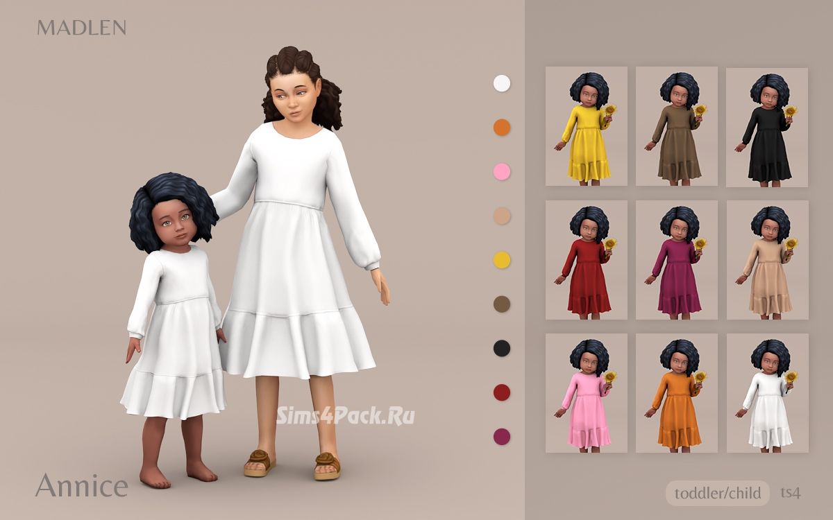Платье для девочек и малышек "Annice Dress"