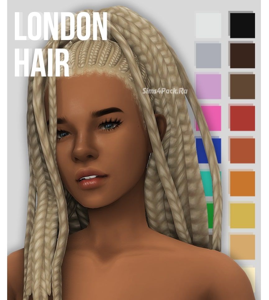 Женская прическа "london hair"
