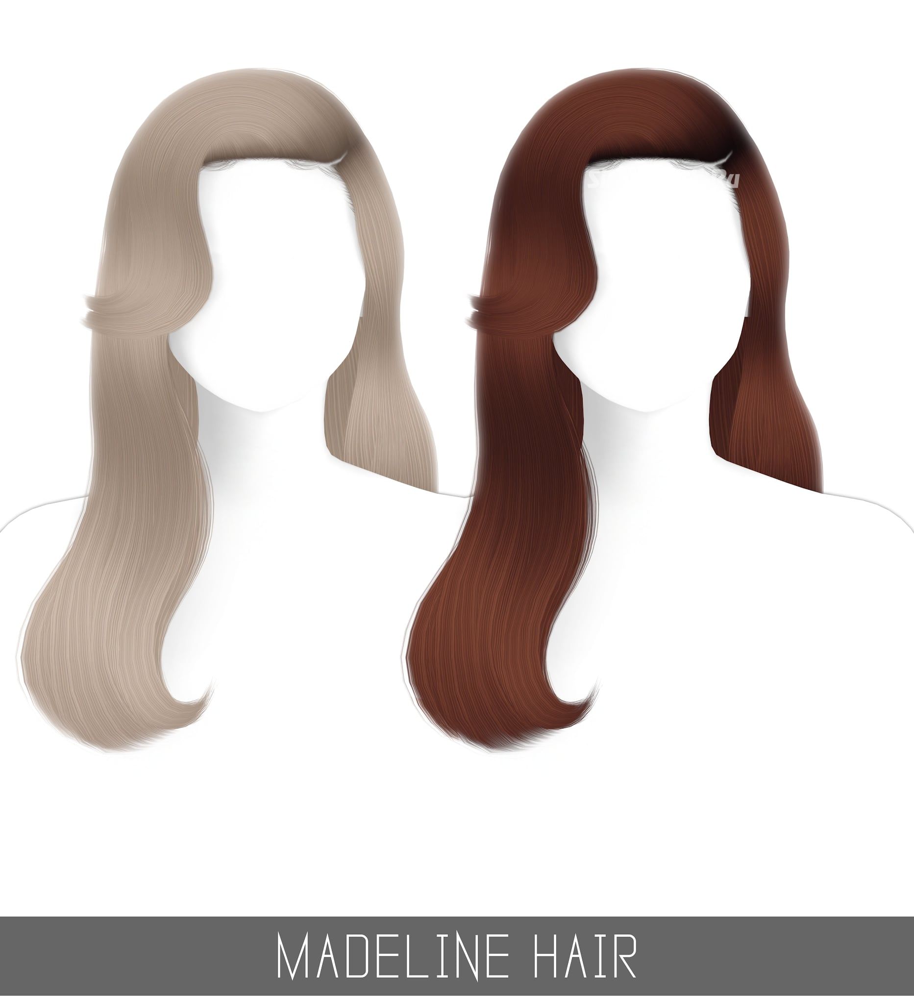 Женская прическа "MADELINE HAIR"