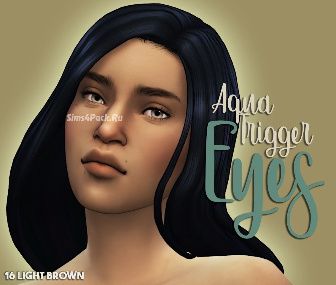 Глаза "Auqa Trigger Eyes Default Overhaul"