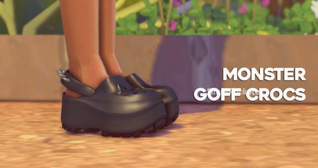 Сабо "Monster Goff Crocs"