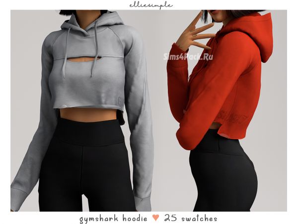 Женское худи "gymshark hoodie"