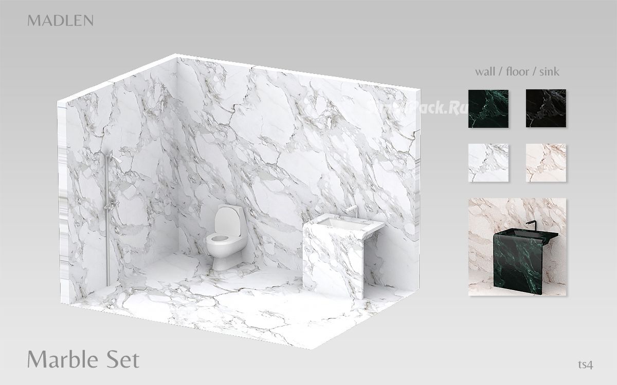 Сет для ванной комнаты "Marble Set"