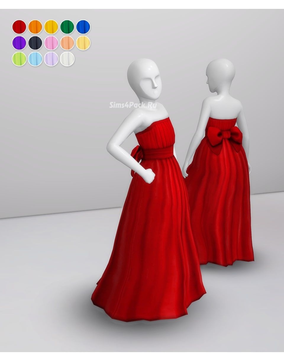 Платье "Ribbon Gown for Kids"