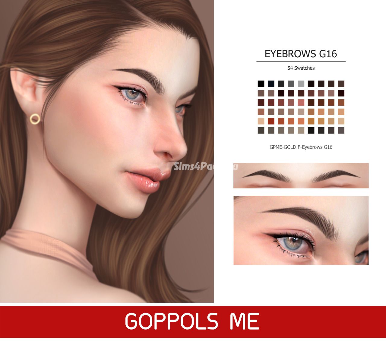 Брови "Eyebrows G16"