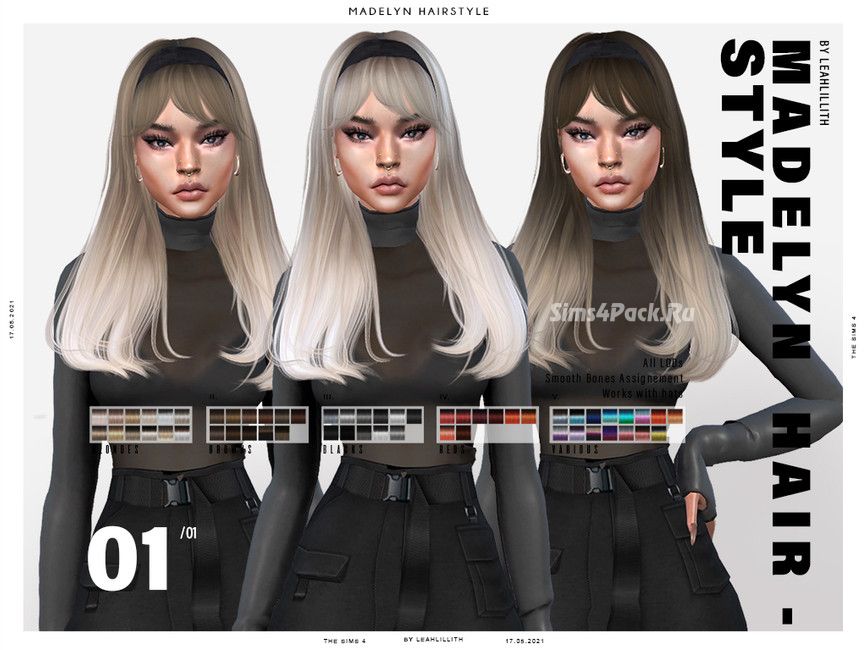 Женская прическа "Madelyn Hairstyle"