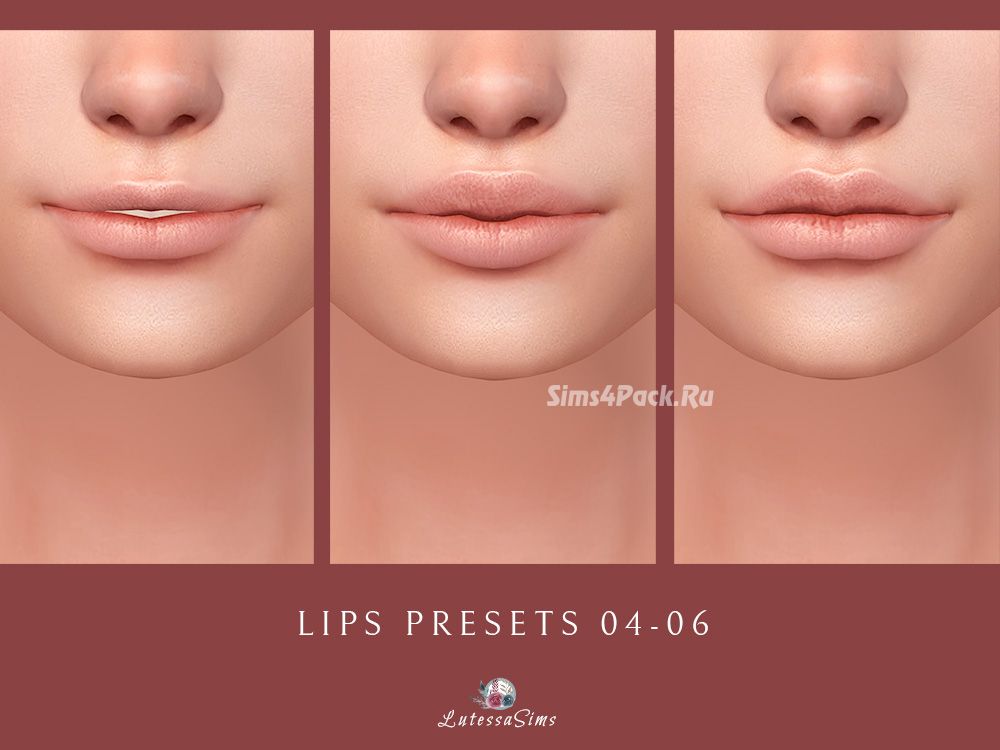 Пресеты рта "Lips Presets 04-06"