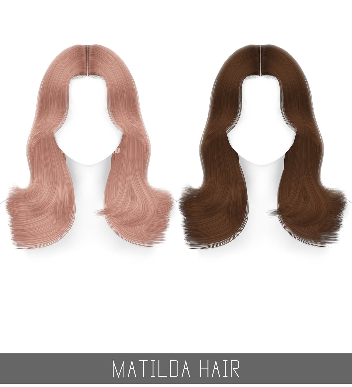 Прическа для женщин, девочек и малышек "MATILDA HAIR"
