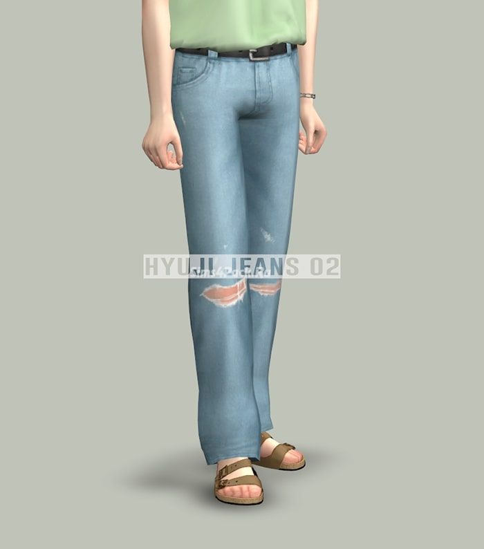 Мужские джинсы "jeans 02 (male)"