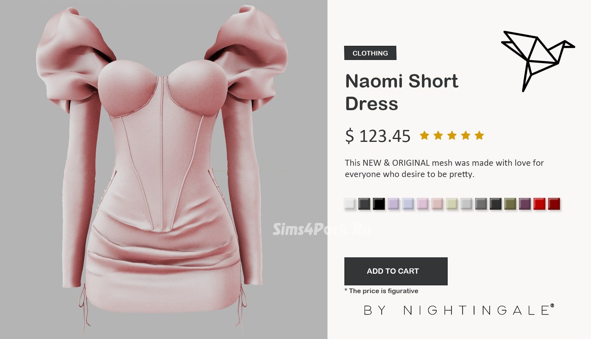 Платье "Naomi Short Dress"