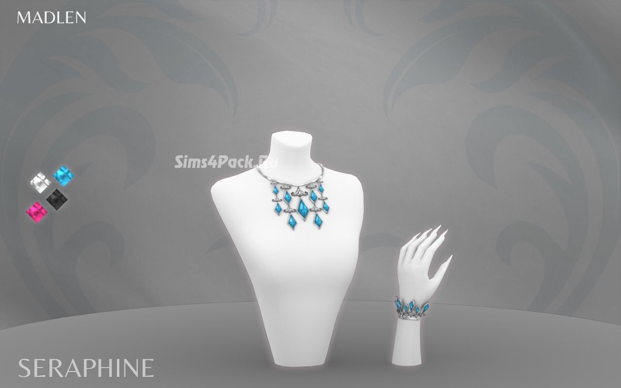 Колье и браслет "Seraphine Set"