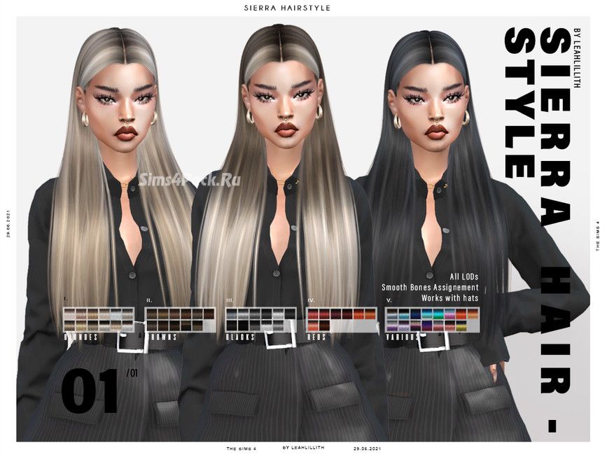 Женская прическа "Sierra Hairstyle"