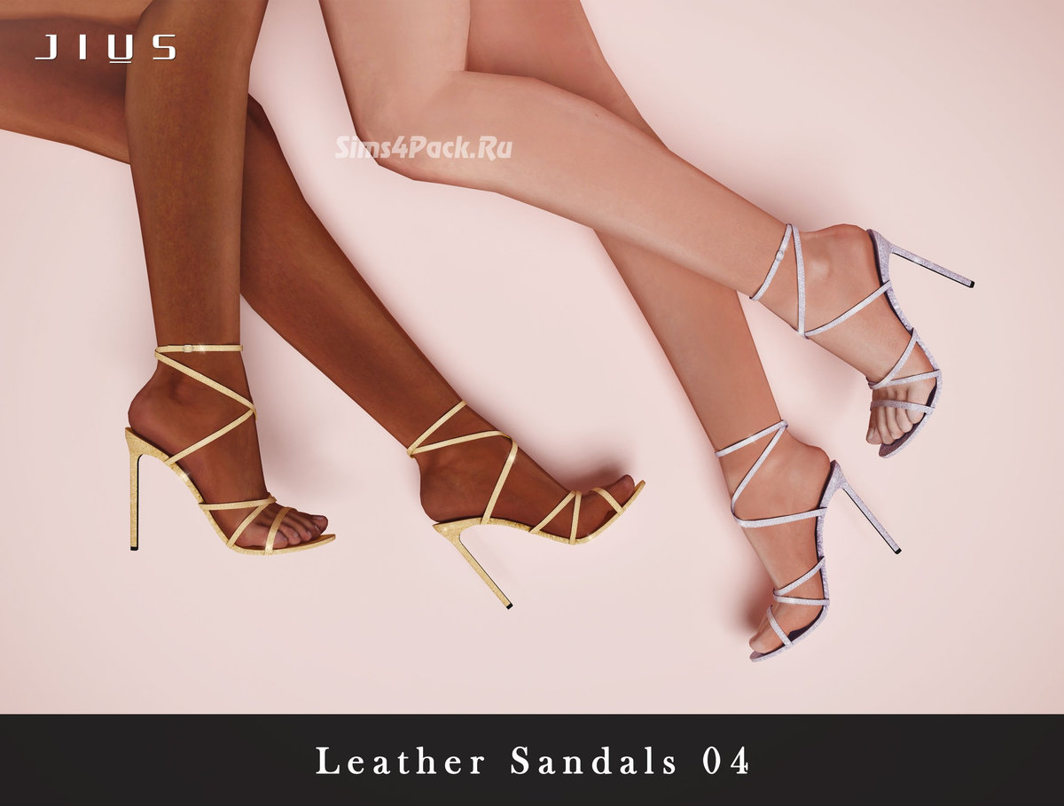 Босоножки "Leather Sandals 04"