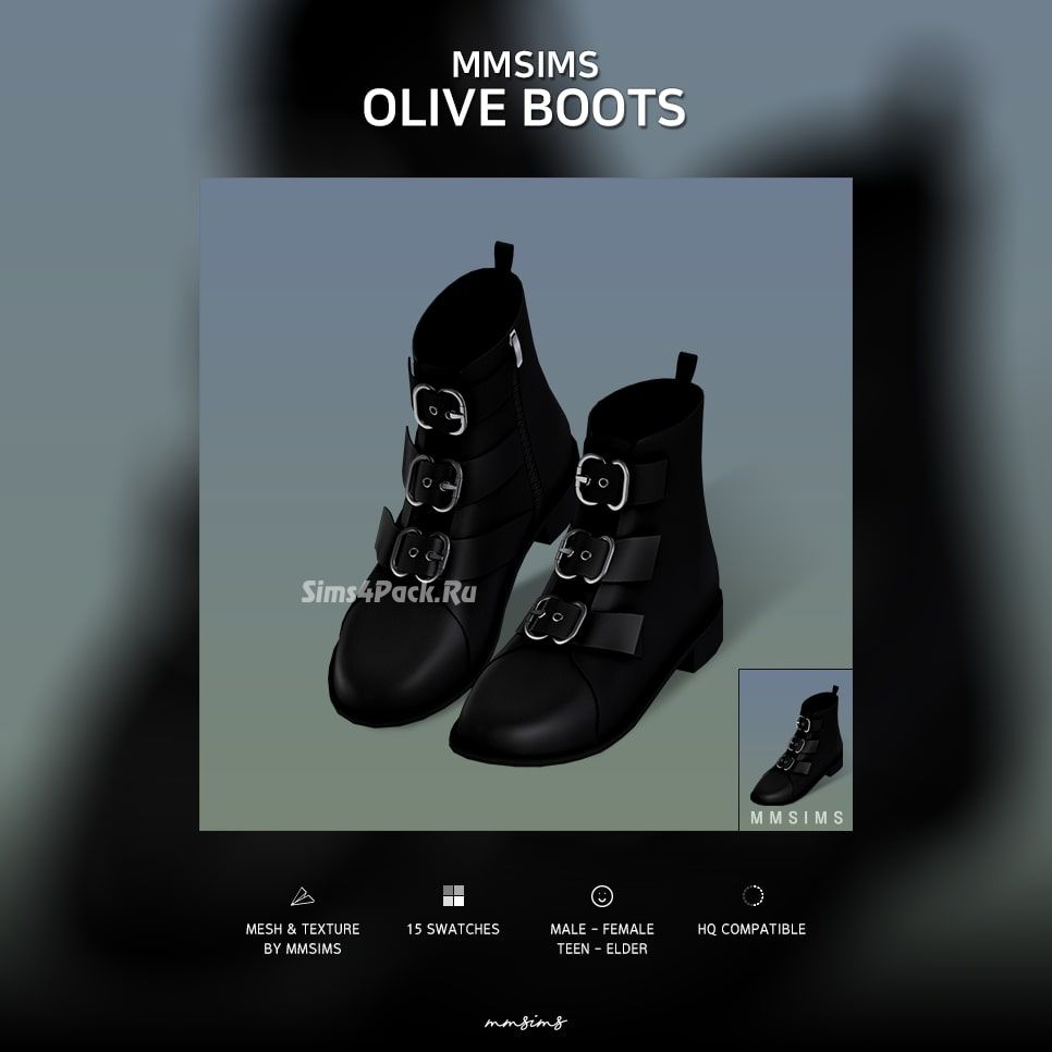 Ботинки "Olive Boots"