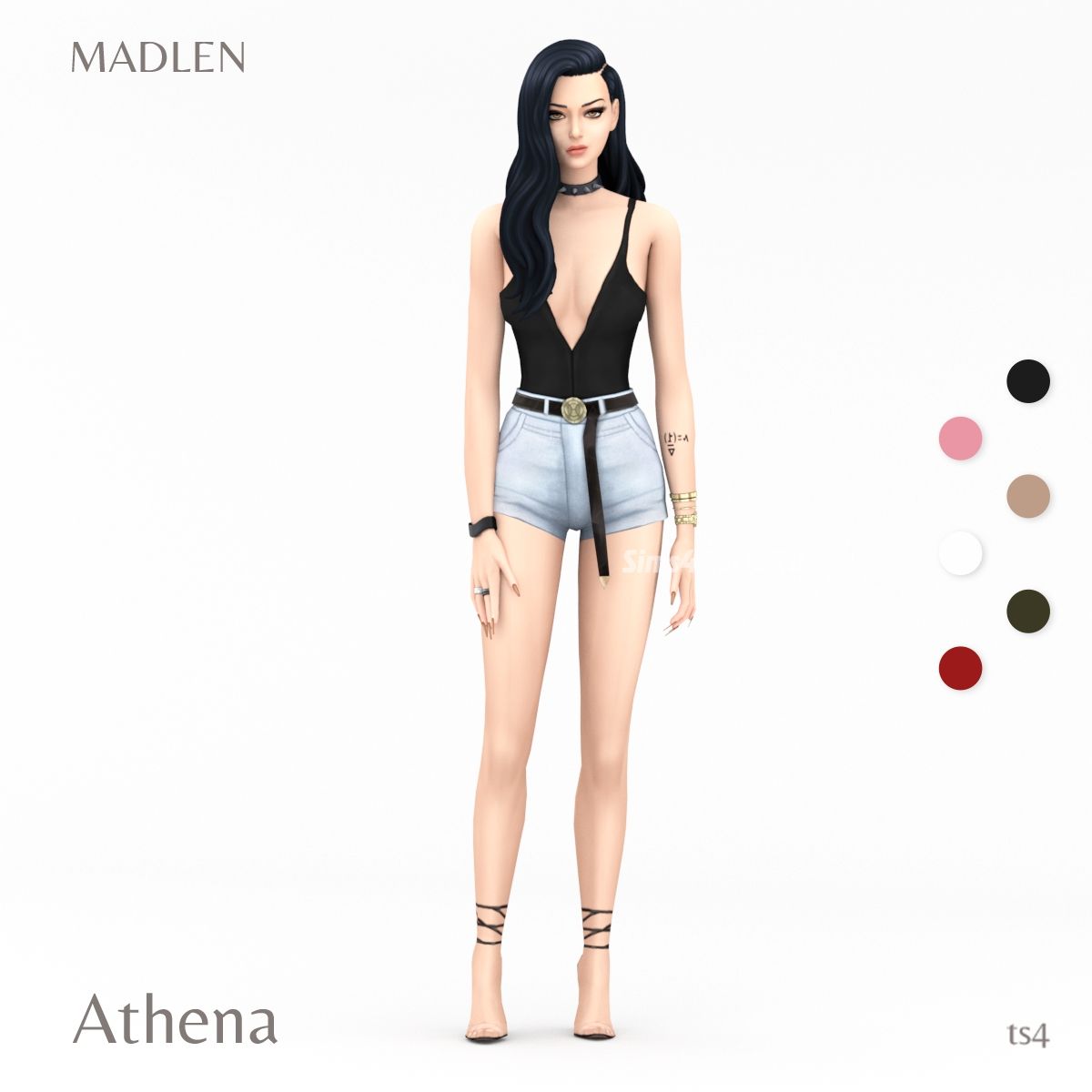 Топ и шорты "Athena Outfit"