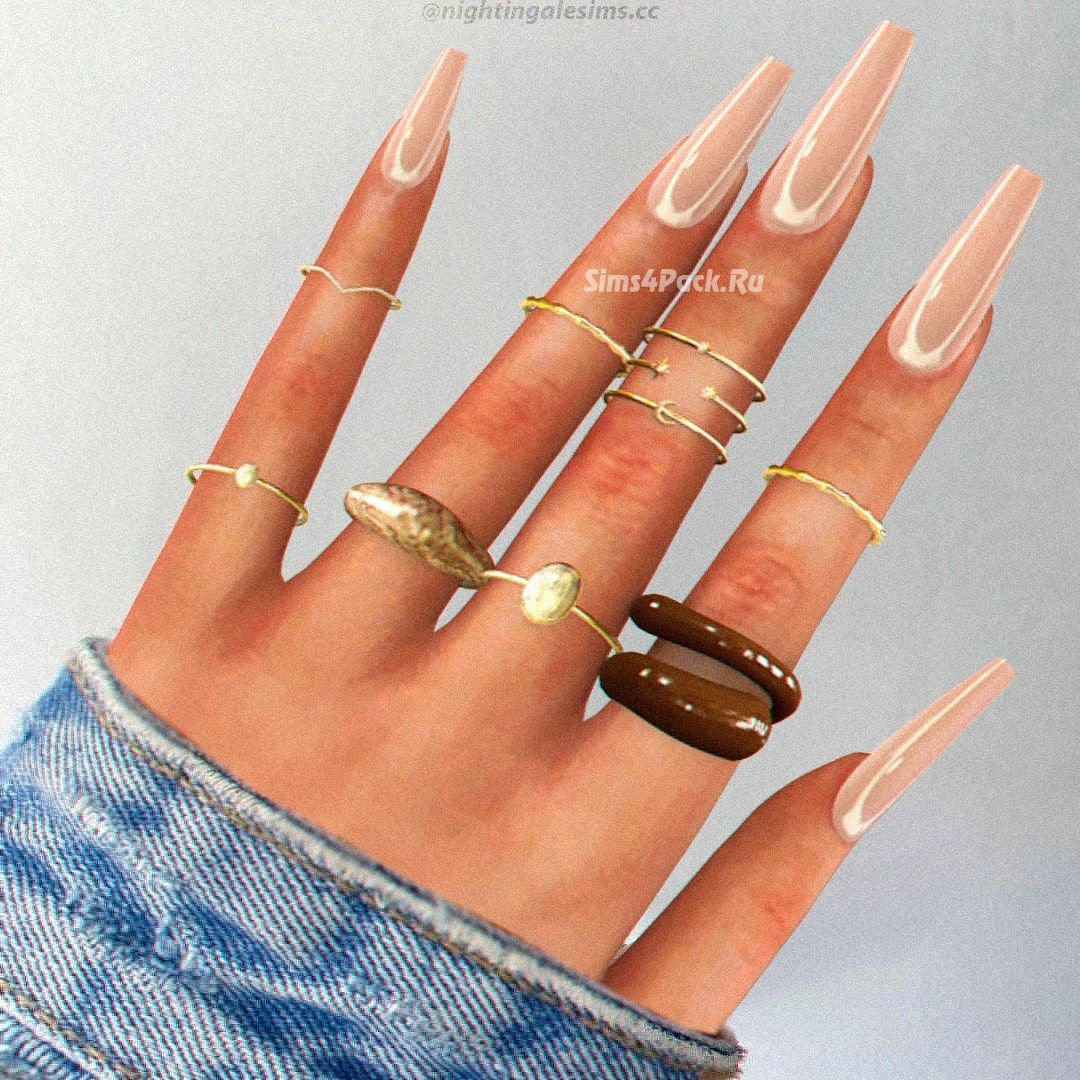 Комплект колец "Brenda Rings"
