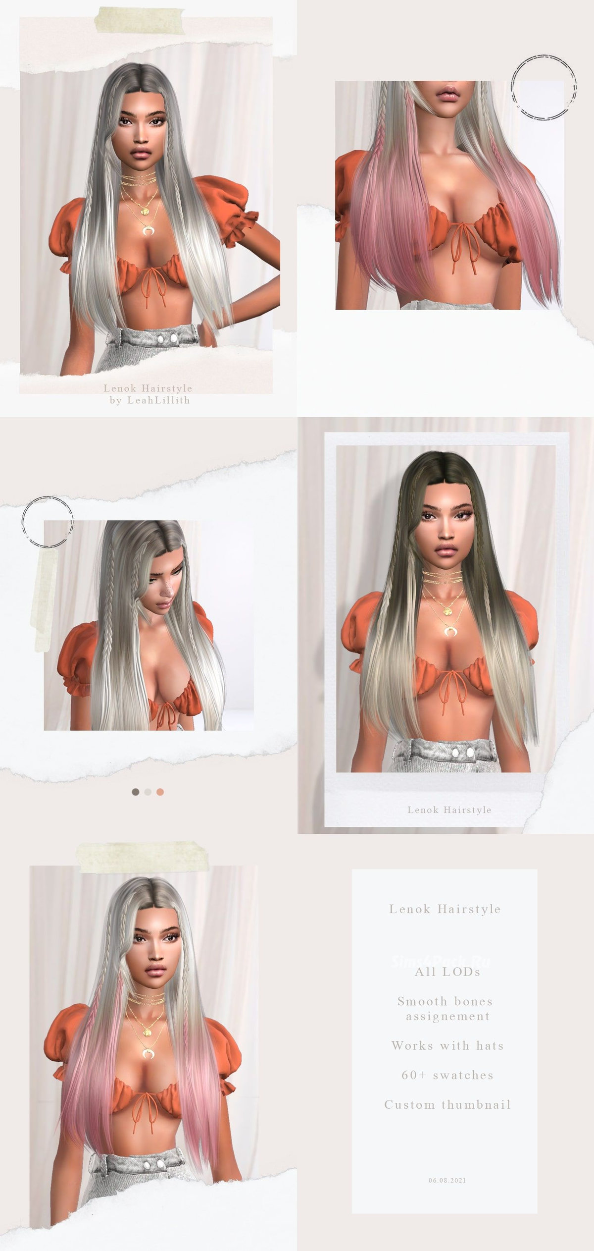 Женская прическа "Lenok Hairstyle"