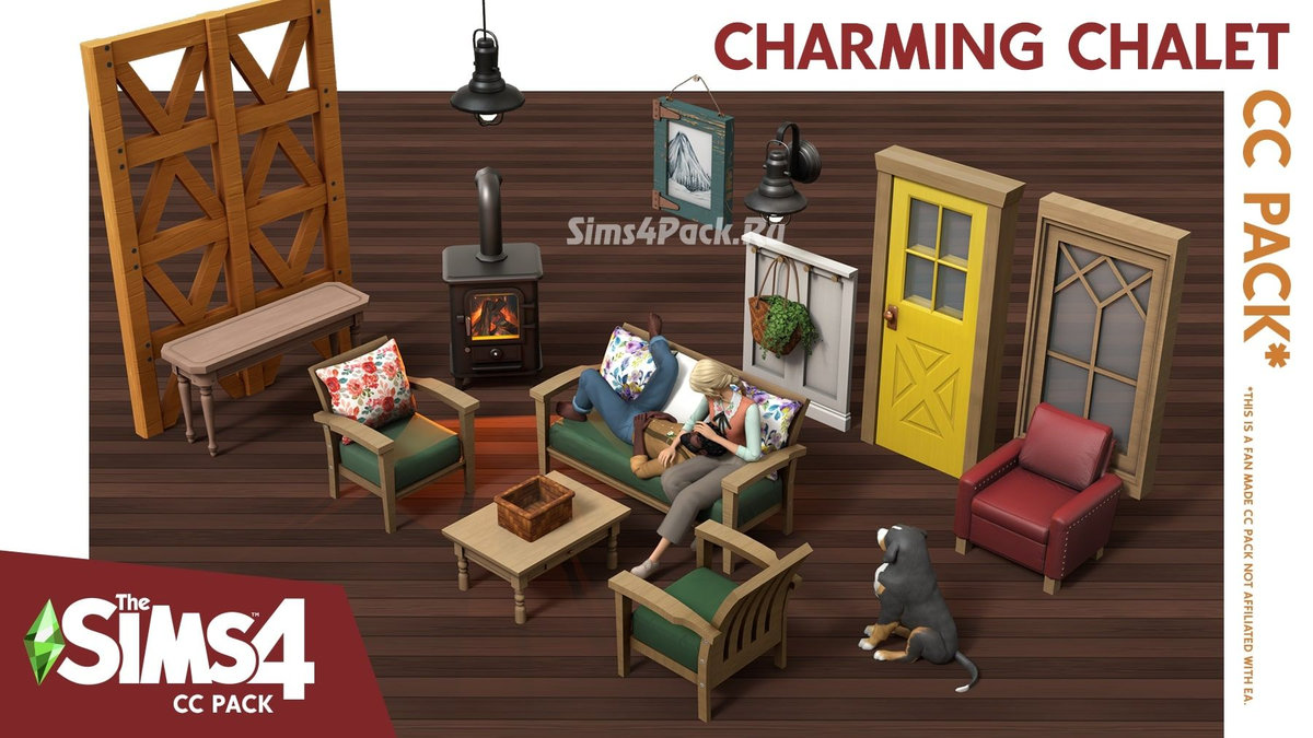 Набор для сельского домика "Charming Chalet CC Pack"