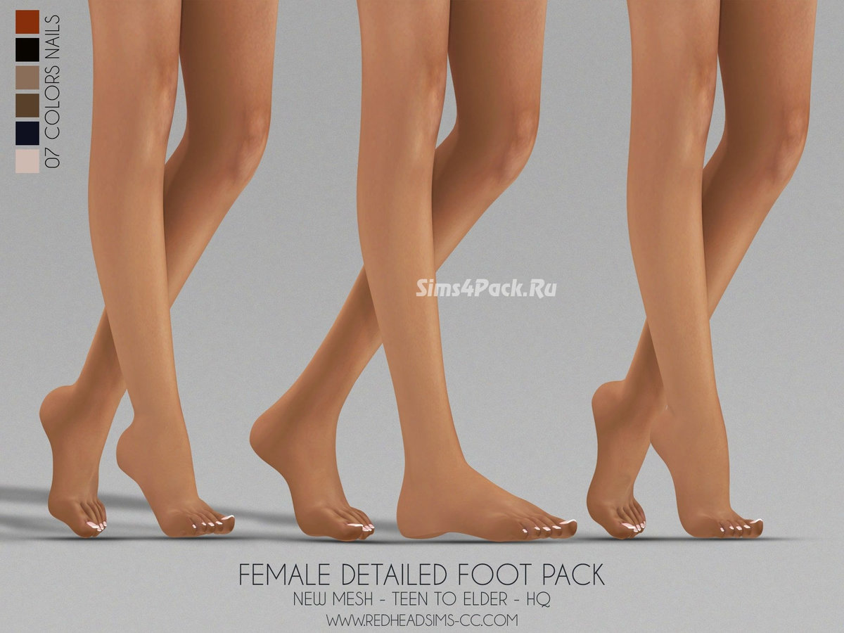Маски для ног "FEMALE DETAILED FOOT PACK"