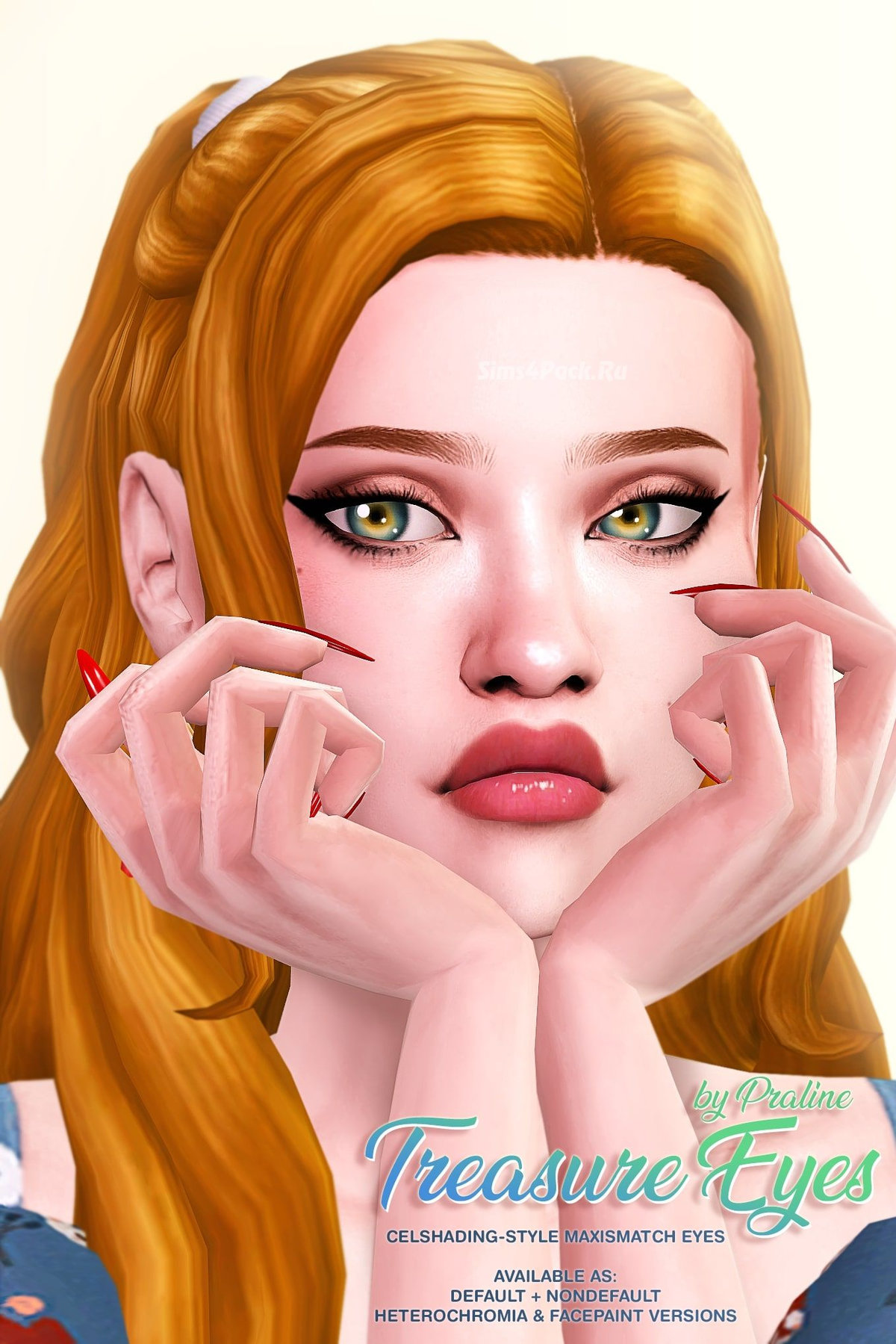 Глаза и линзы "TREASURE Maxis Match Eyes"