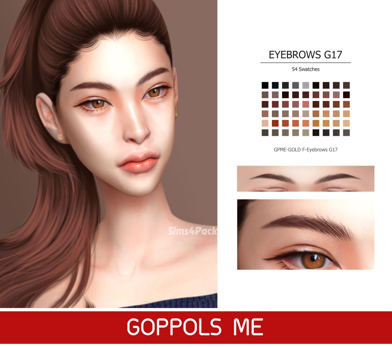 Брови "Eyebrows G17"