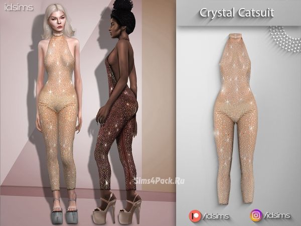 Комбинезон "crystal catsuit"