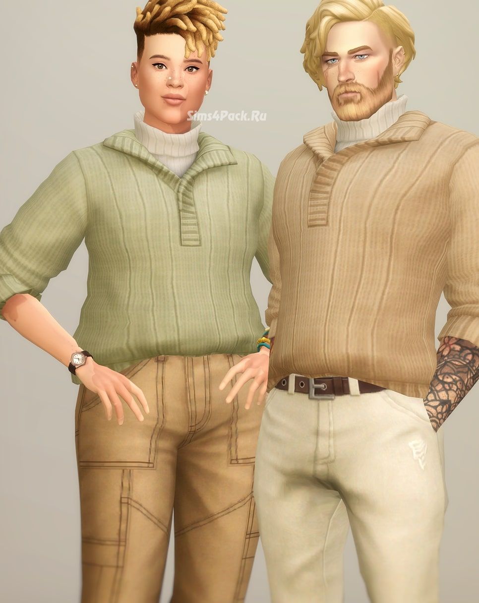 Водолазка и свитер "Basic Sweater VI 2 turtleneck (Roll-up)"