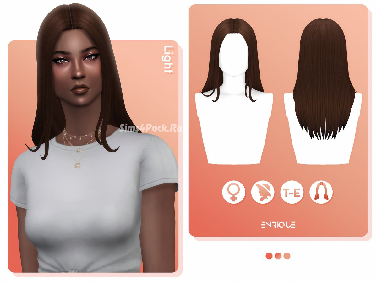 Женская прическа "Light Hairstyle"