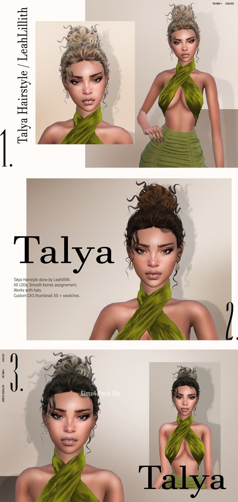Женская прическа "Tayla Hairstyle"