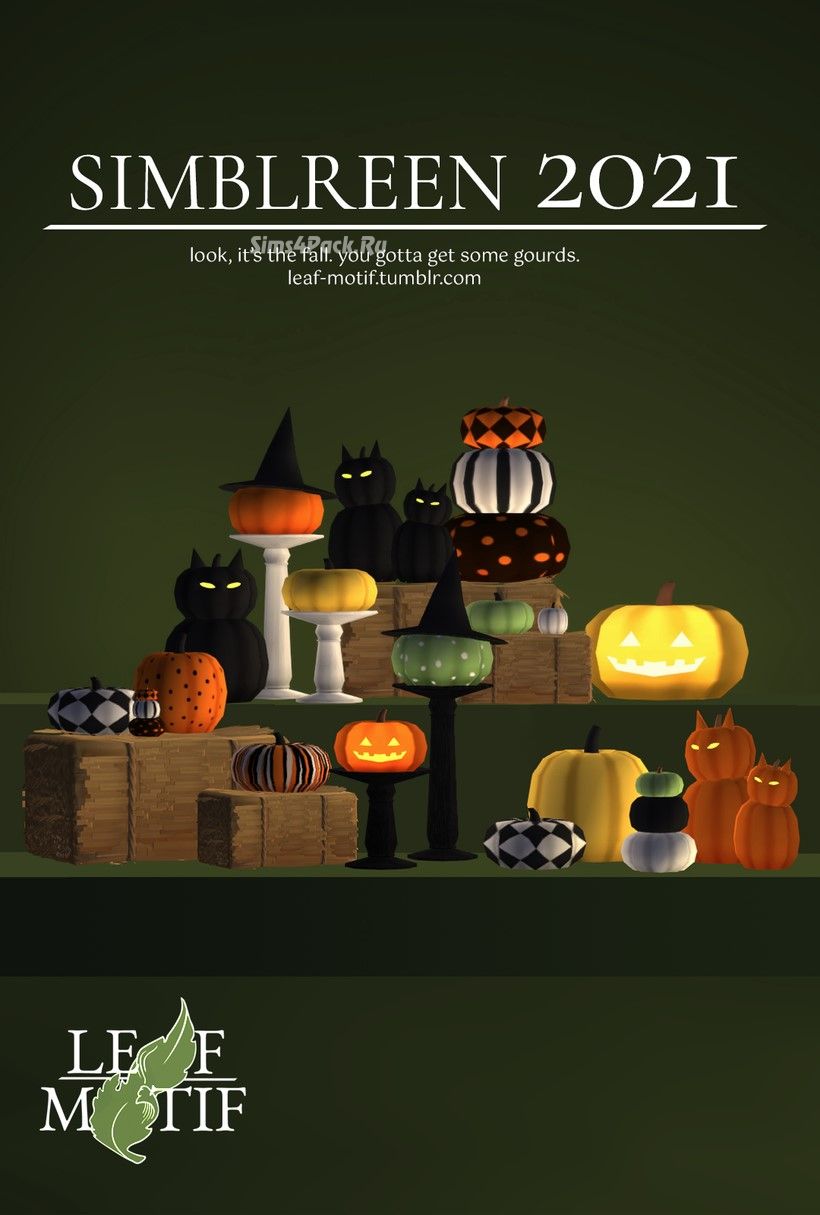 Декор для двора "Simblreen 2021"