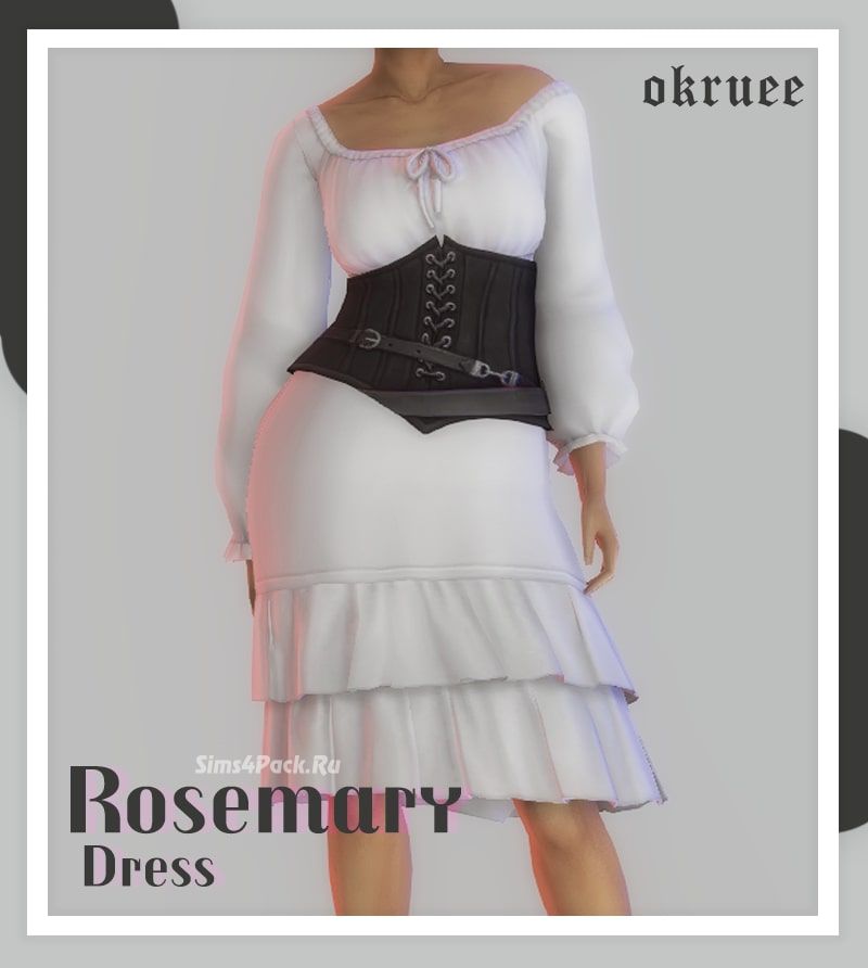 Платье "rosemary dress"