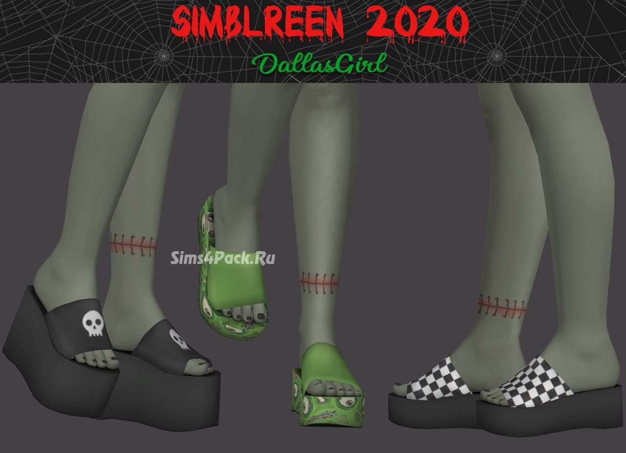 Шлепки "Platform Sandals"