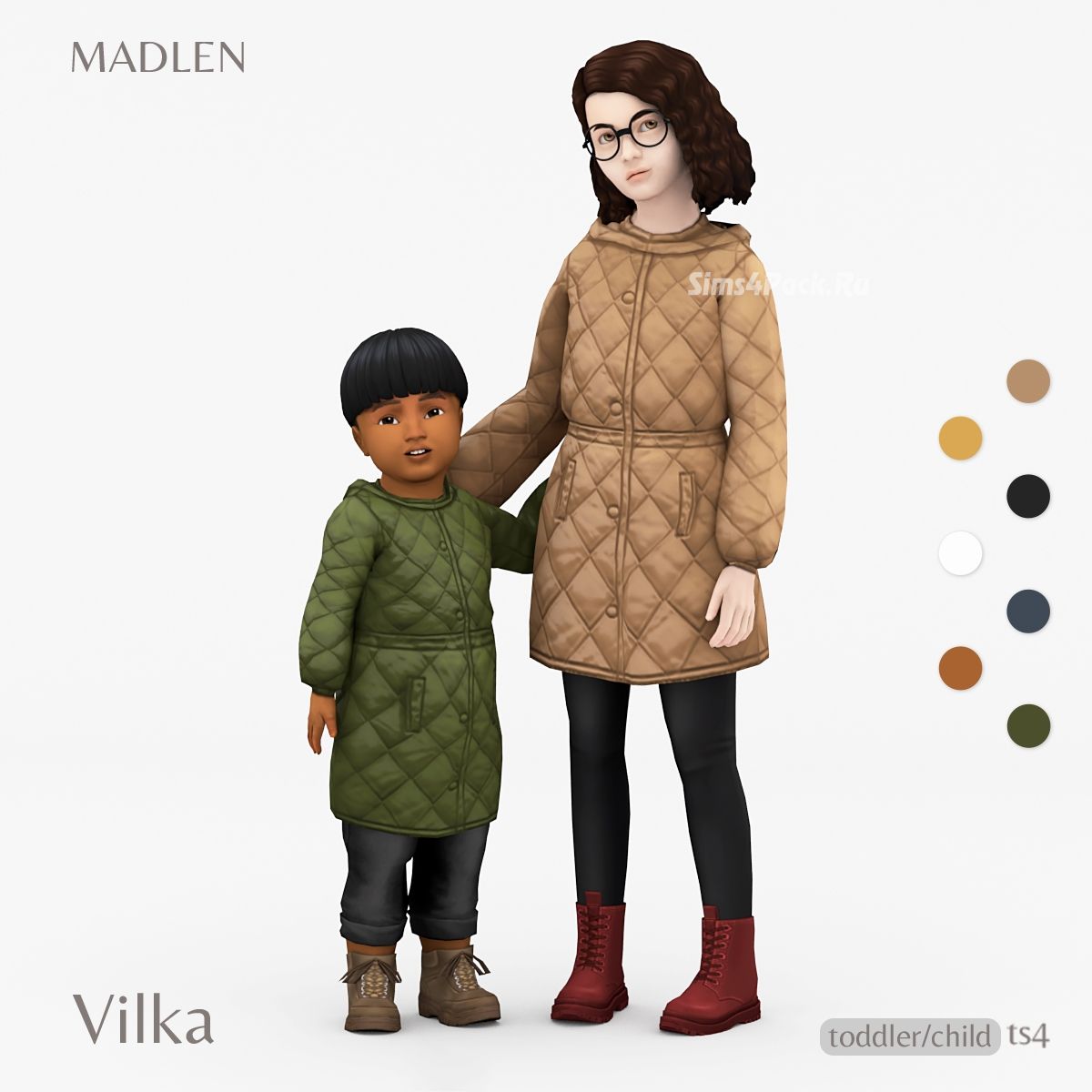 Куртка для детей и тоддлеров "Vilka Coat"