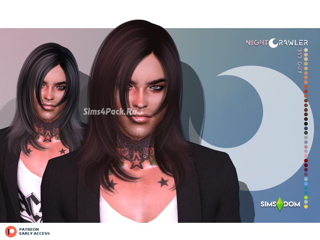 Мужская прическа "BAD GUY HAIR M"