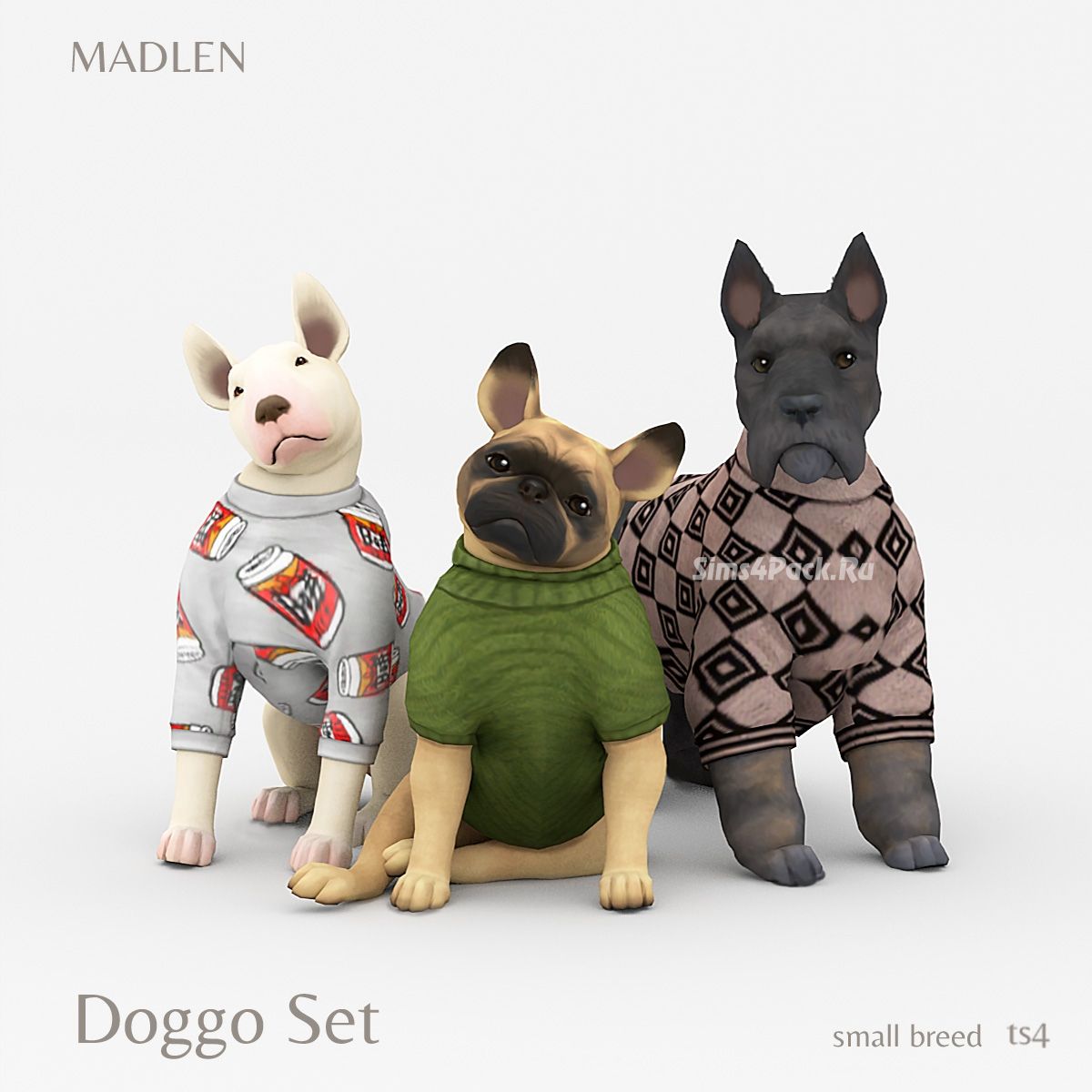 Свитера для собак "Doggo Set"